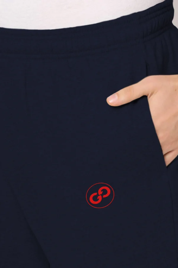 Ocean Depth Navy Blue Joggers - Image 3