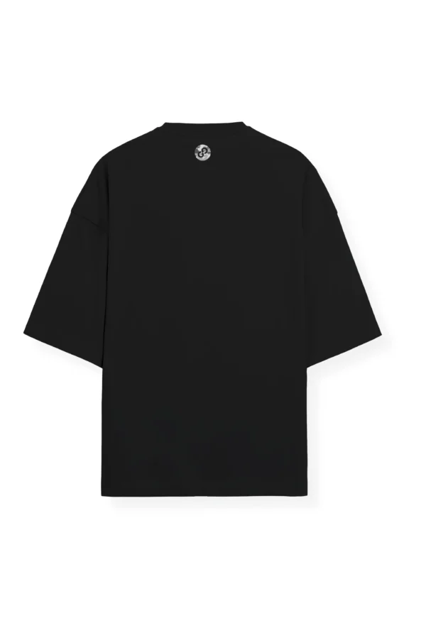 Garrari Camoflage Black Oversized T-Shirt - Image 2