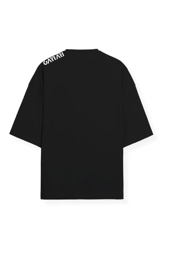 Garrari "Minimal" Black Oversized T-Shirt - Image 2