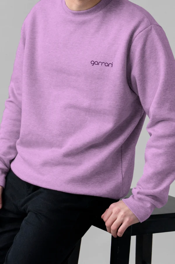 Lavish Lavender Oversized Sweatshirt - Image 2