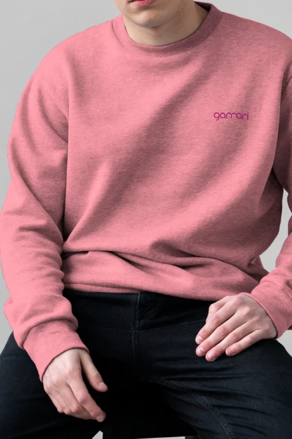 Soft Pink Oversized Sweatshirt