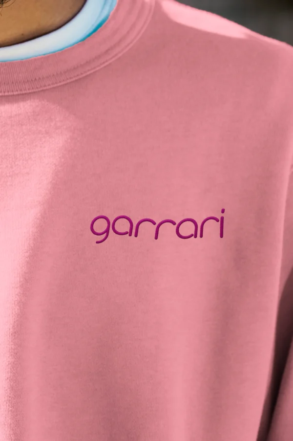 Soft Pink Oversized Sweatshirt - Image 3