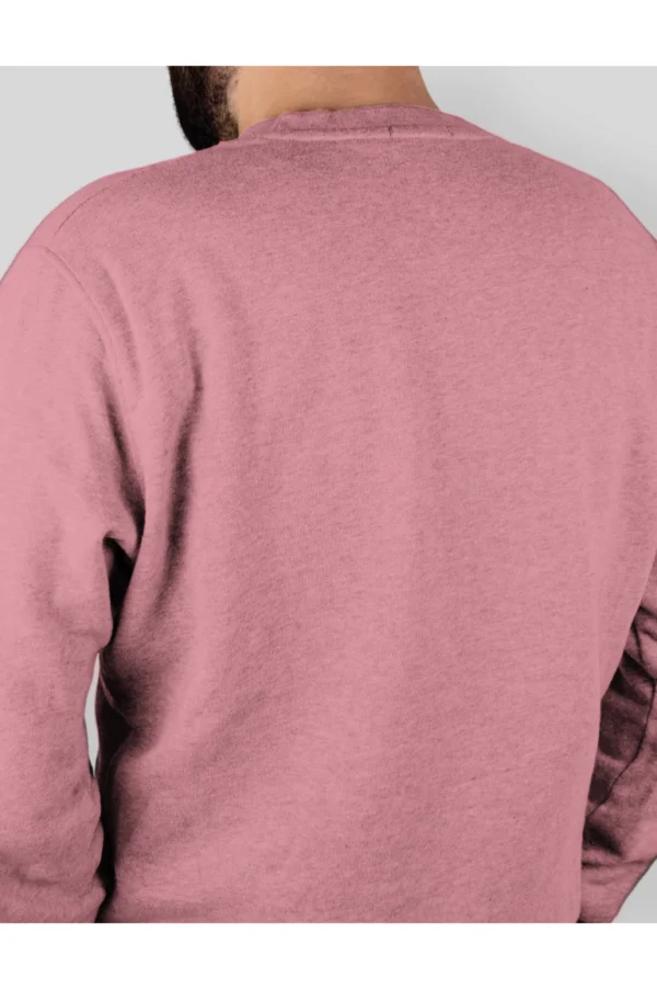 Blush Dawn Pink Oversized Sweatshirt - Image 4