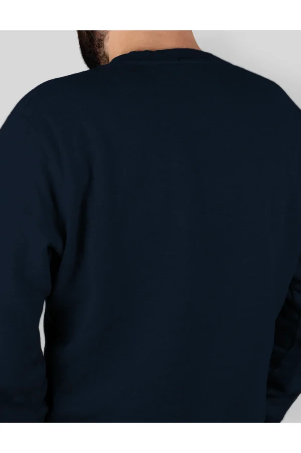 Sapphire Blue Oversized Sweatshirt - Image 4